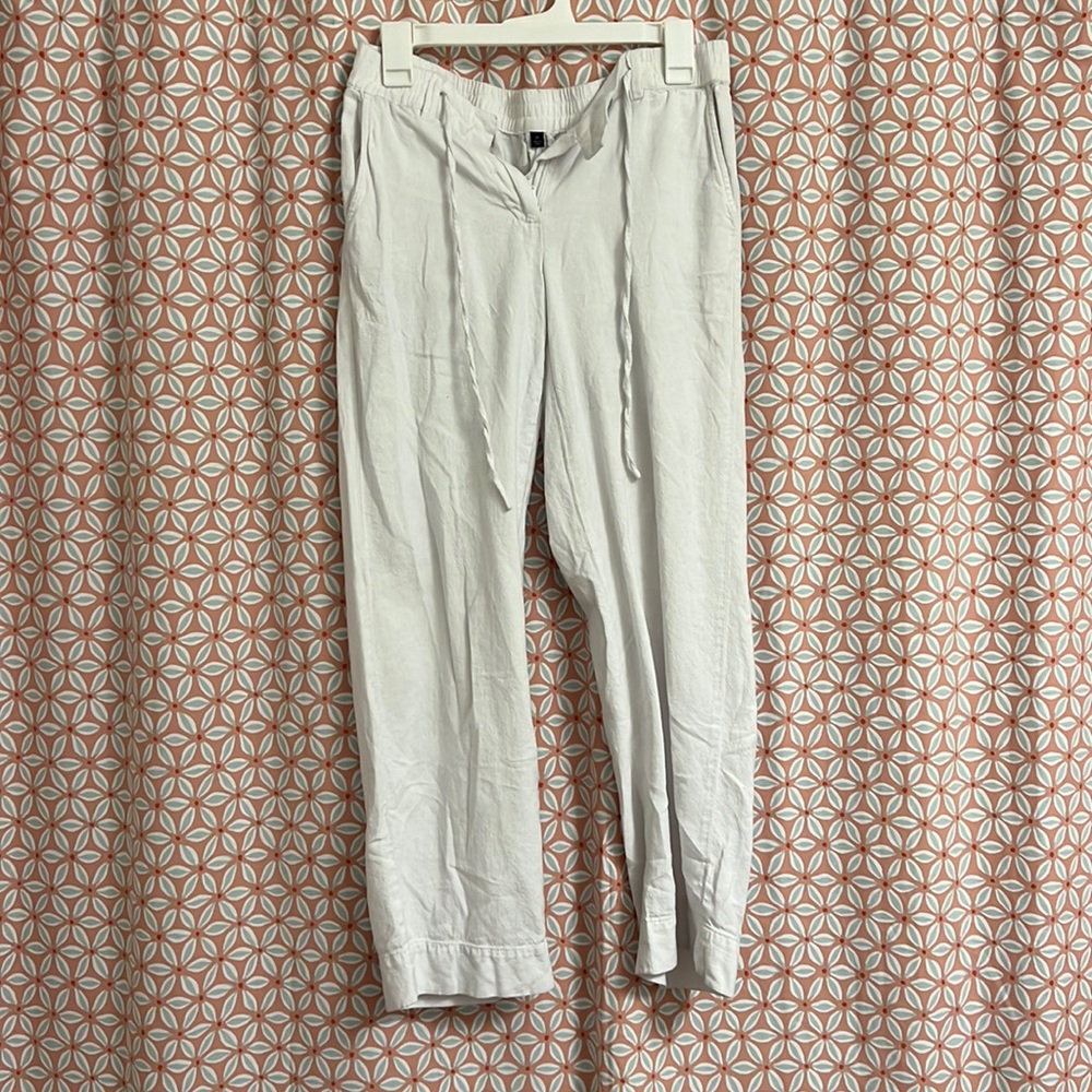 White Linen pants!!!